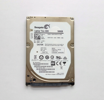 Kasutatud sülearvuti kõvaketas Seagate Laptop Thin HDD ST500LM021 2.5"