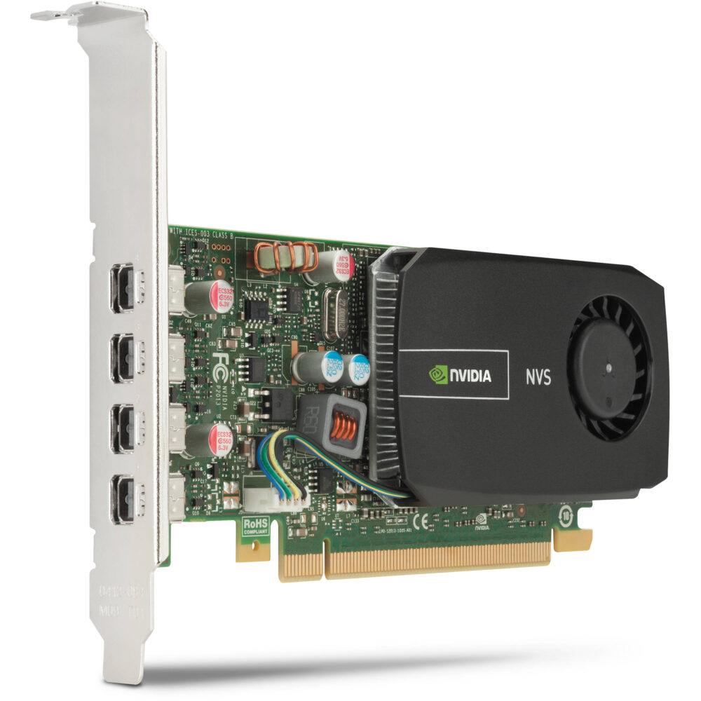 Nvidia NVS 510 graafikakaart 4x miniDP