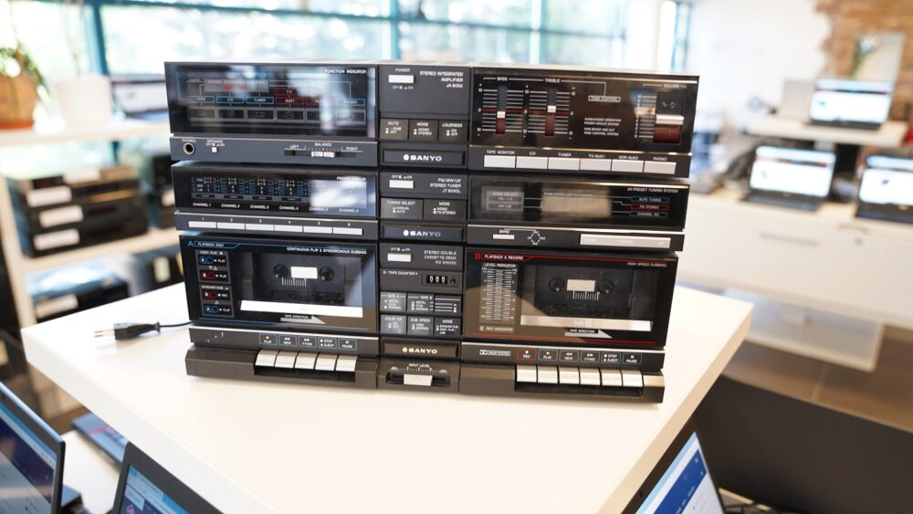 Sanyo JA 6050 stereo komplekt