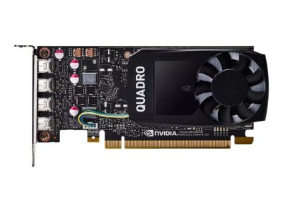 Nvidia P1000 4 x miniDP graafikakaart low-profile
