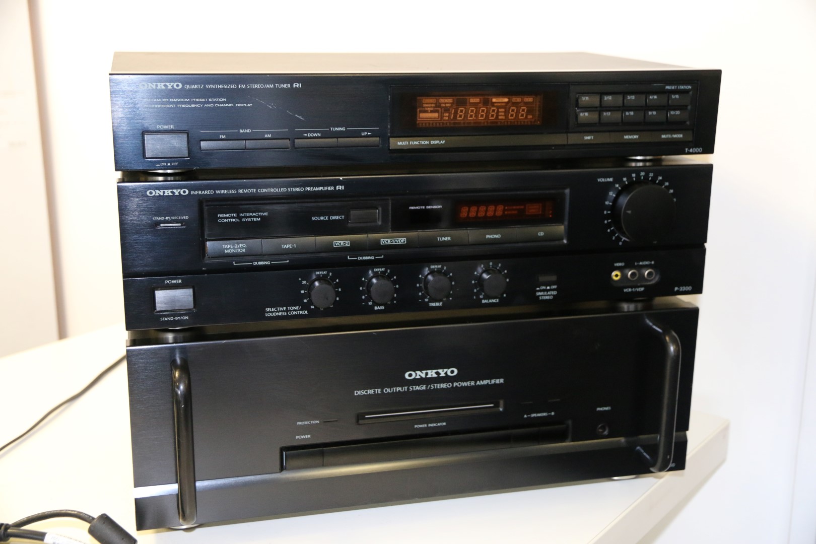 ONKYO P3300 + M5100 + T4000