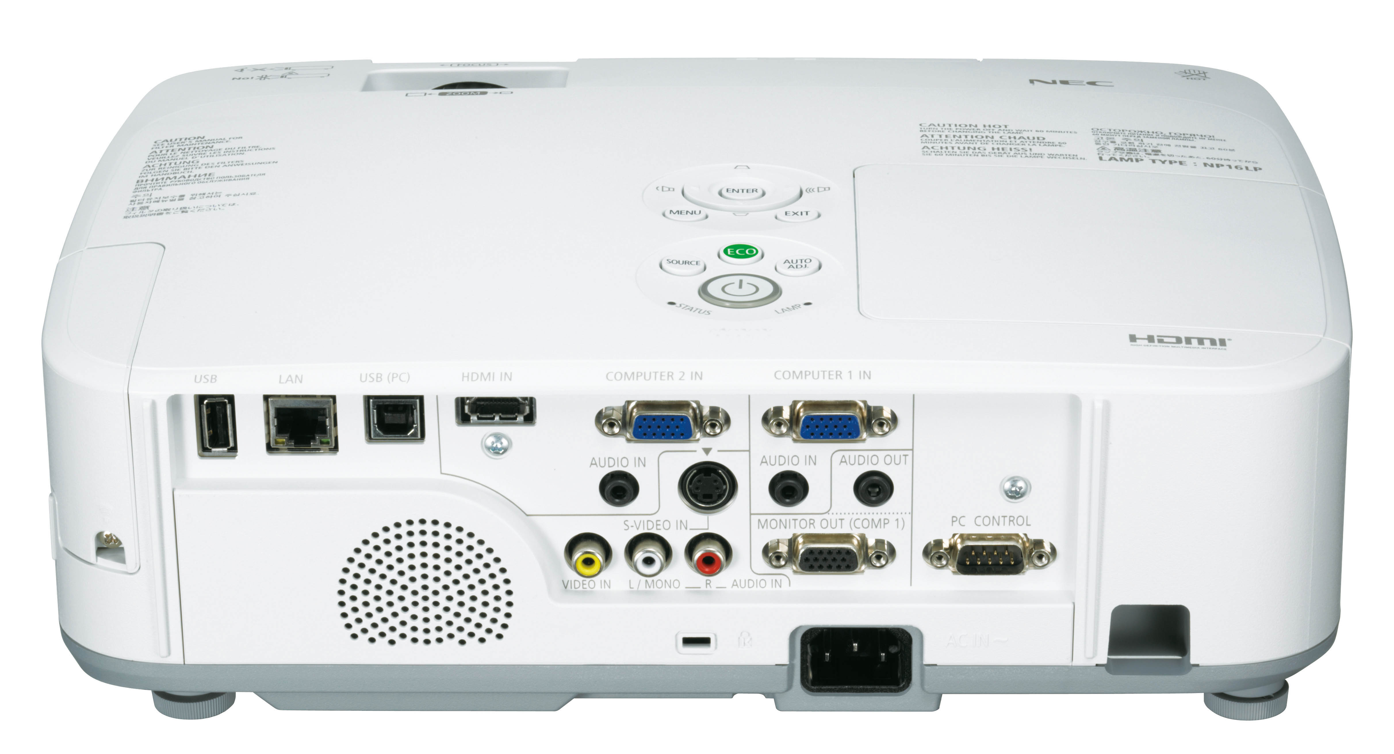 Projektro nec np m300x